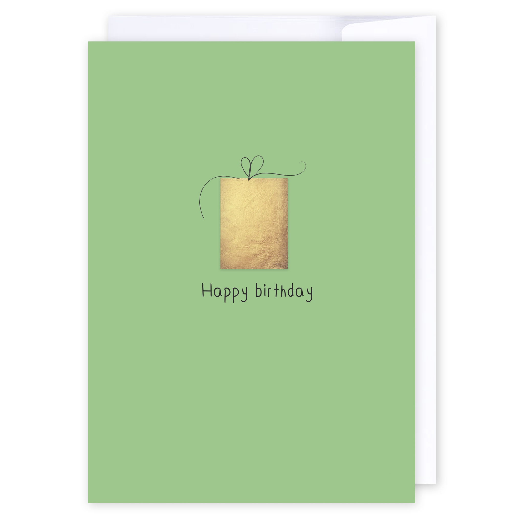 Green birthday present: NZ Made Greeting Card, Birthday, Lisa&