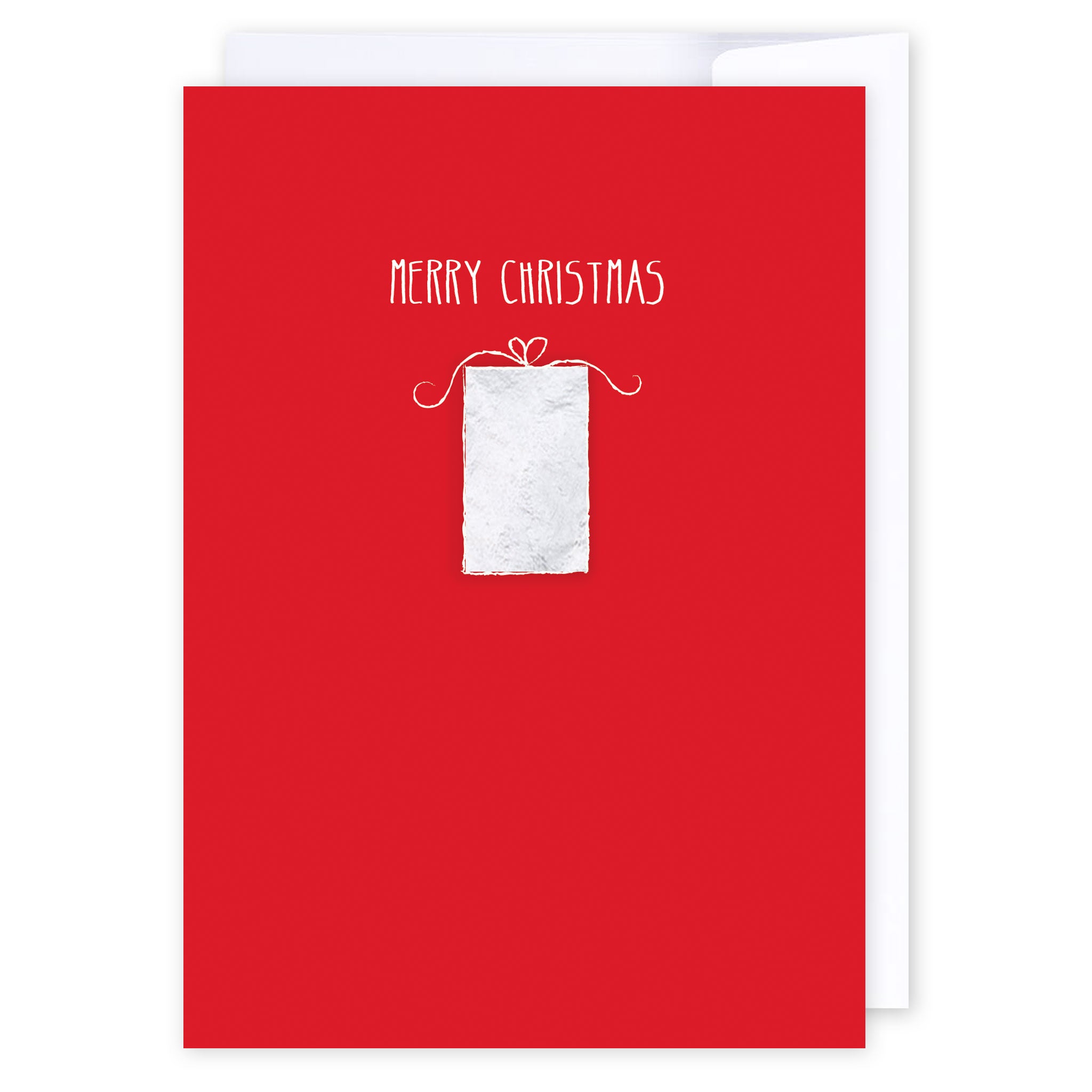 Red & White Christmas Gift: NZ Made Greeting Card, Christmas, , by iCandy Publishing