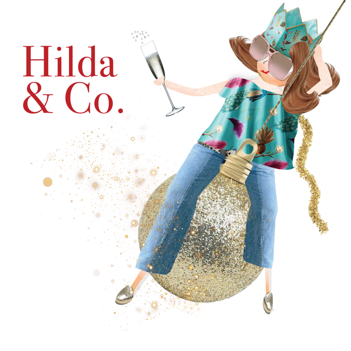Being related to me birthday: NZ Made Greeting Card, Birthday, Hilda & Co., New by iCandy Publishing