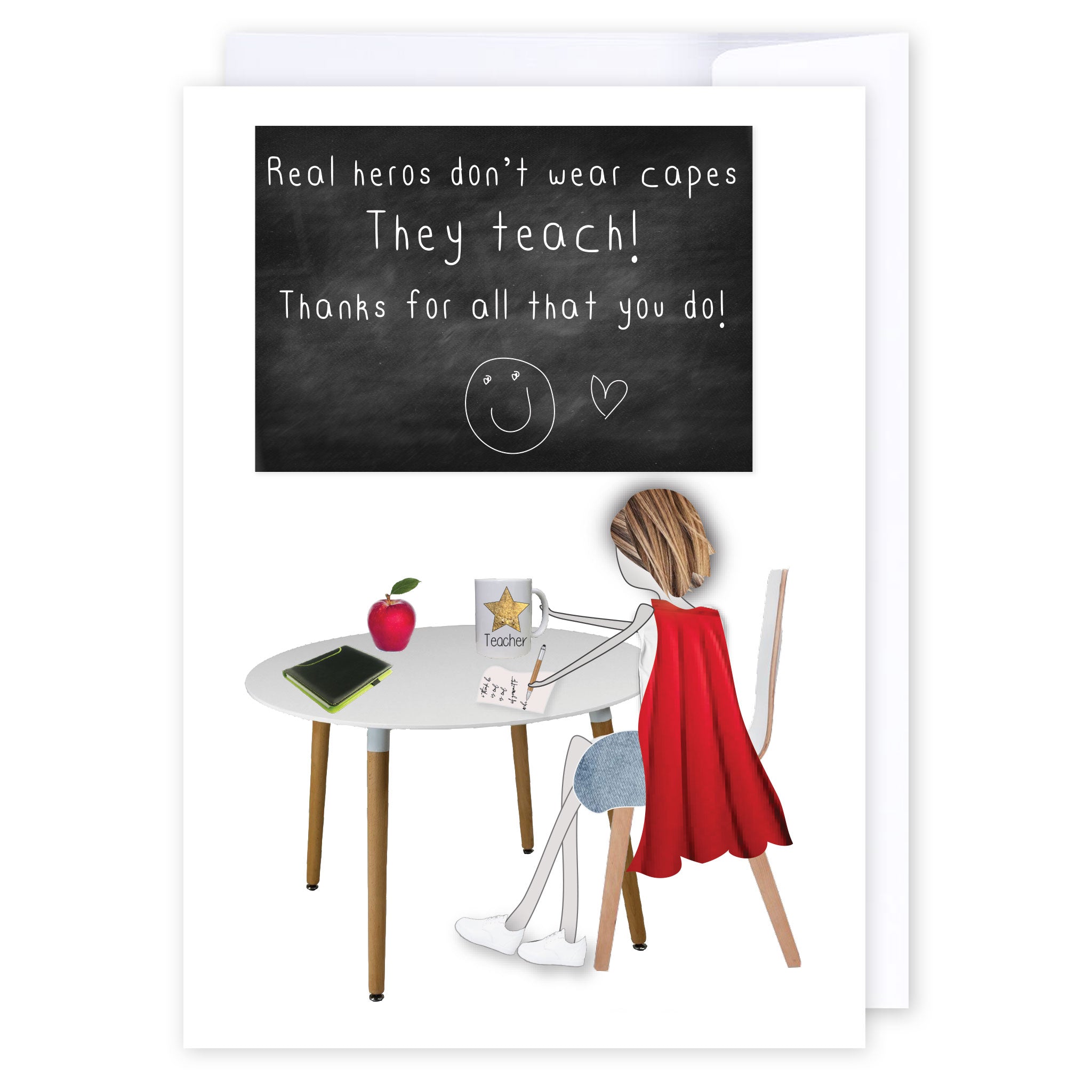 Superhero teacher