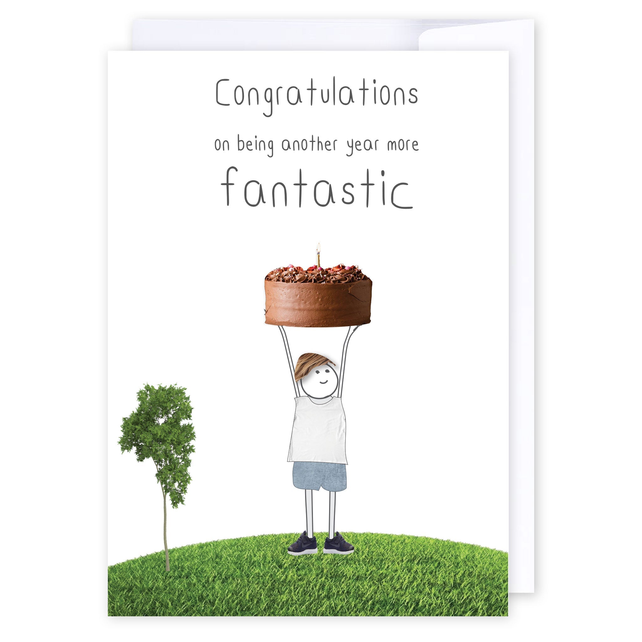 Another year more fantastic: NZ Made Greeting Card, Birthday, For Him, by iCandy Publishing