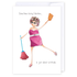 Being fabulous is all about attitude: NZ Made Greeting Card, Encouragement, Fun, Hilda & Co. by iCandy Publishing