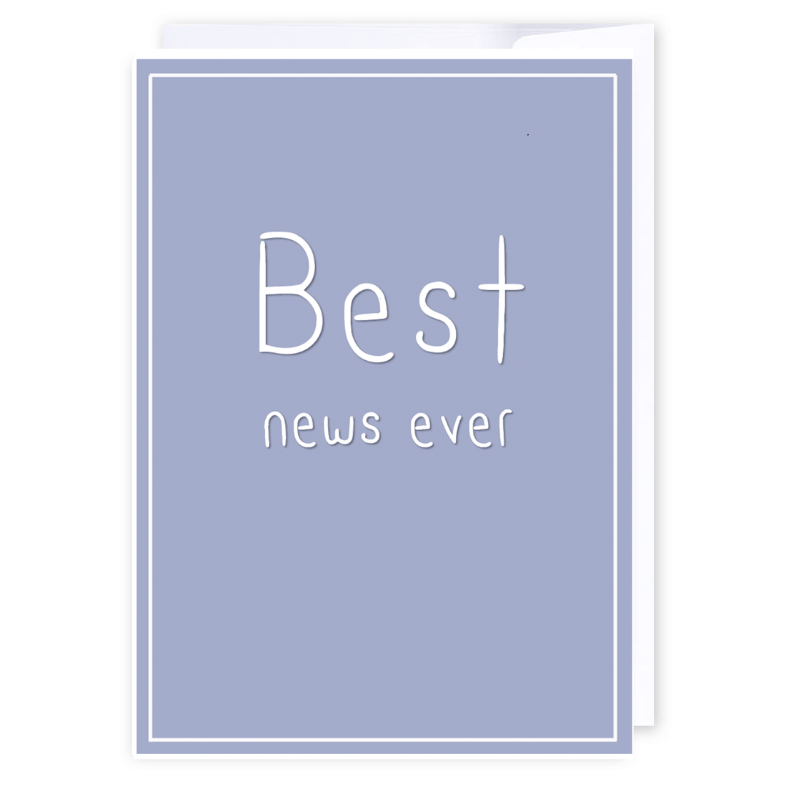 Best News Ever: NZ Made Greeting Card, Congratulations, Lisa&