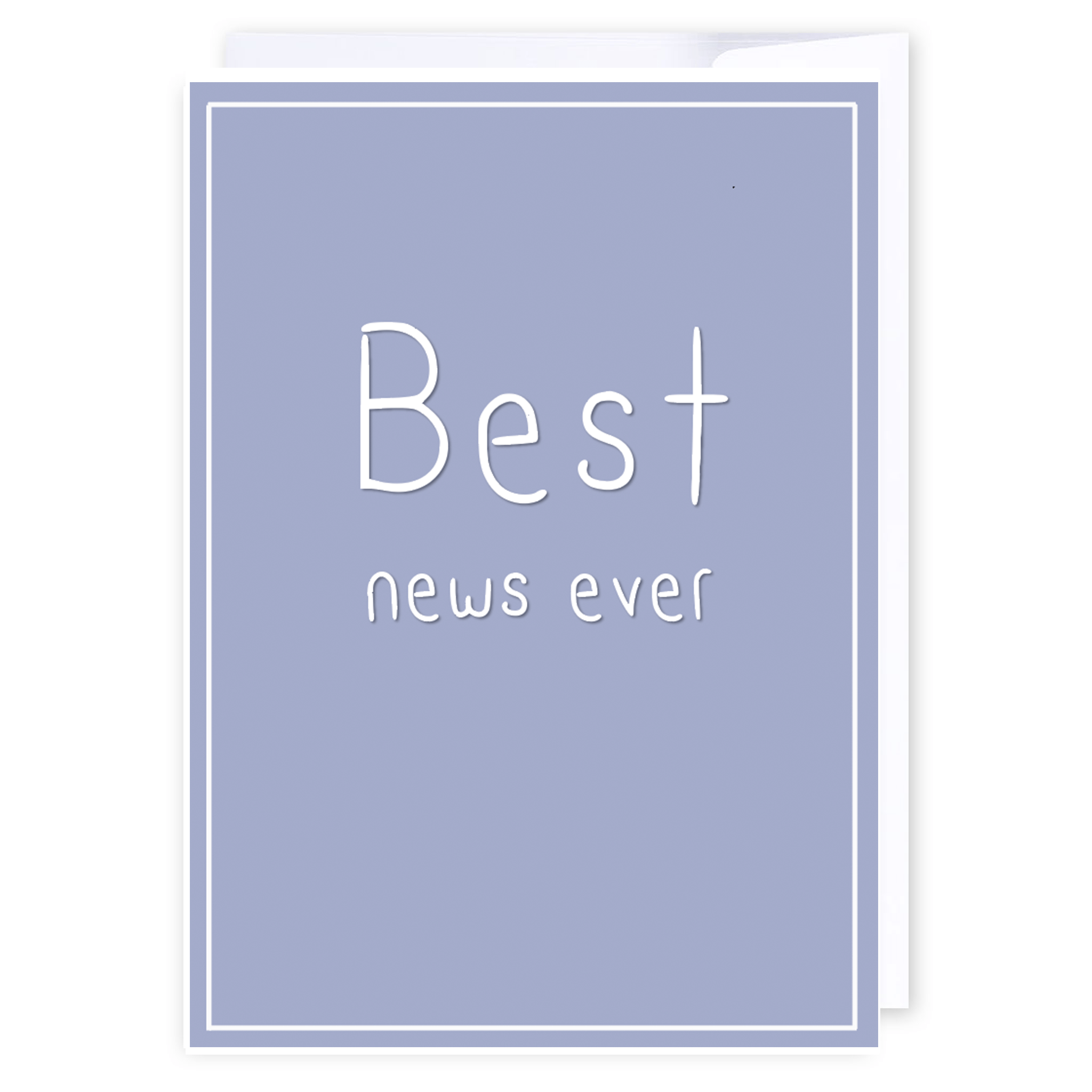 Best News Ever: NZ Made Greeting Card, Congratulations, Lisa&