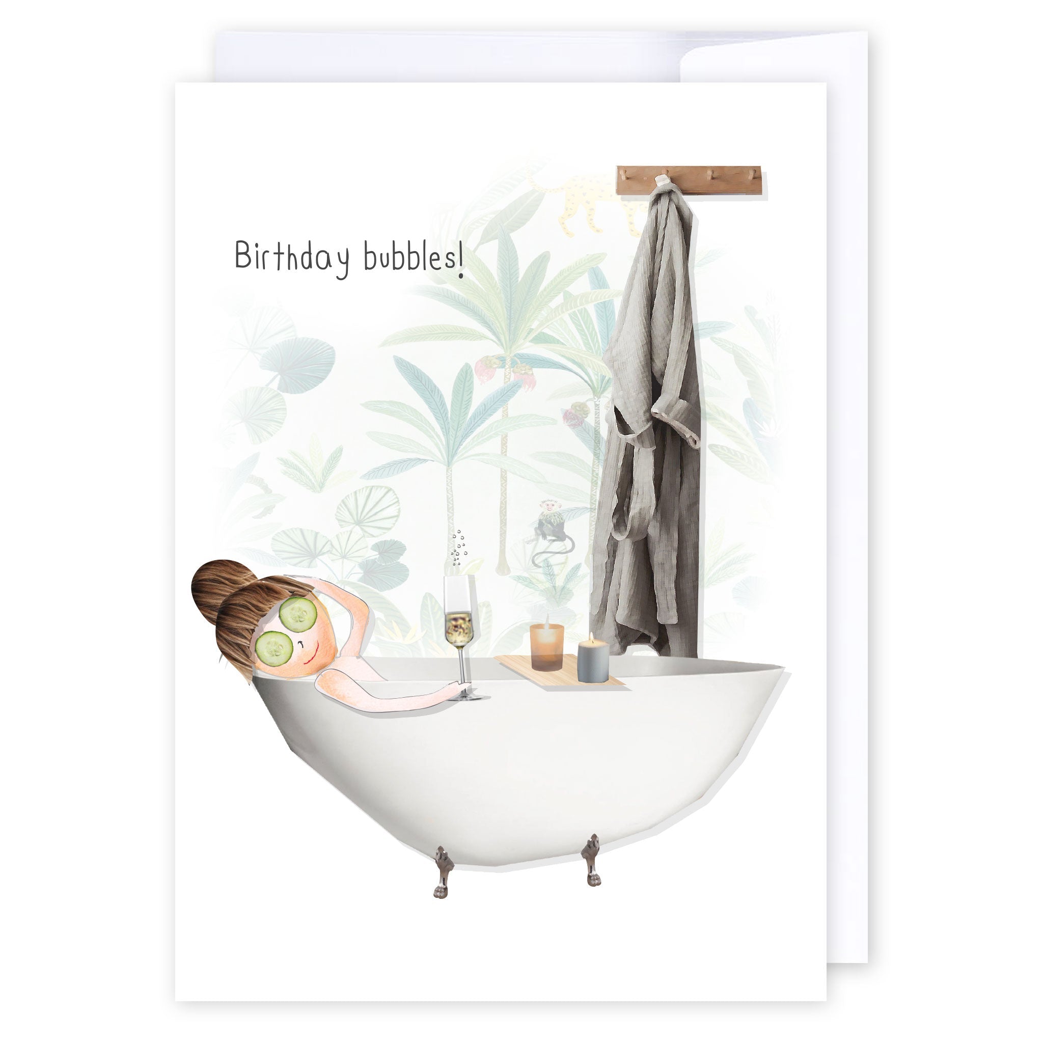 Birthday Bubbles: NZ Made Greeting Card, Birthday, For Her, Fun by iCandy Publishing