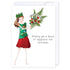 Bunch Of Happiness This Christmas: NZ Made Greeting Card, Christmas, Kiwiana, by iCandy Publishing