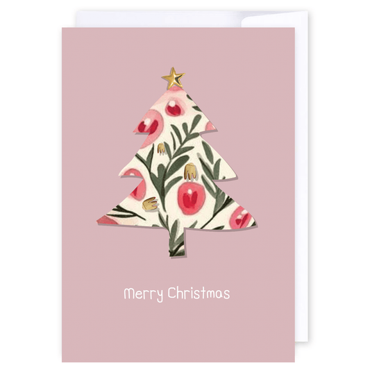 Christmas Tree: NZ Made Greeting Card, Christmas, Lisa's letters, New by iCandy Publishing