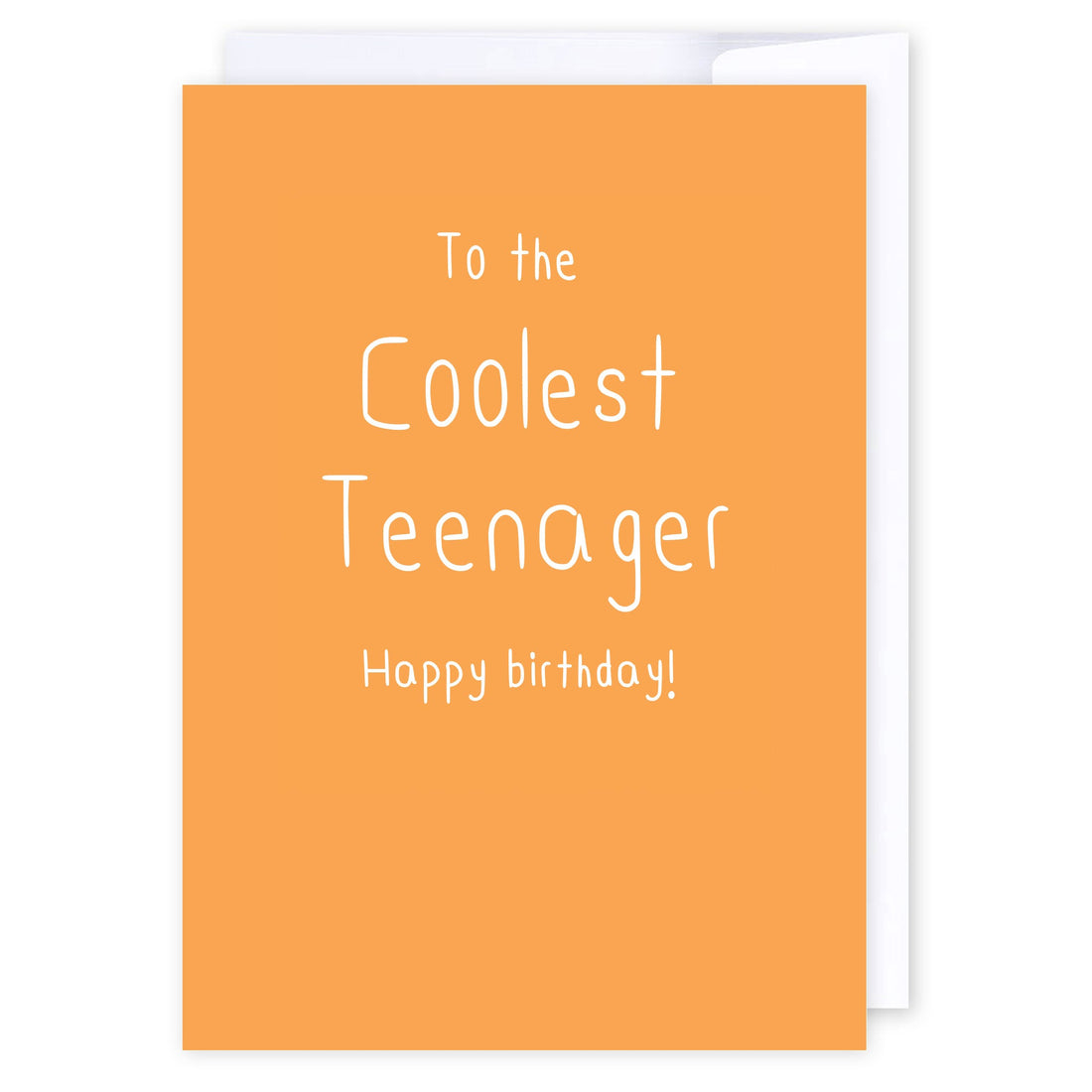 Coolest Teenager: NZ Made Greeting Card, Birthday, Children, Lisa&