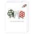 Ewes were meant to be: NZ Made Greeting Card, Anniversary, Kiwiana, Love by iCandy Publishing