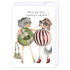 Give Santa something to talk about: NZ Made Greeting Card, Christmas, Hilda & Co., New by iCandy Publishing
