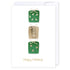 Green and Gold Gifts: NZ Made Greeting Card, Christmas, , by iCandy Publishing