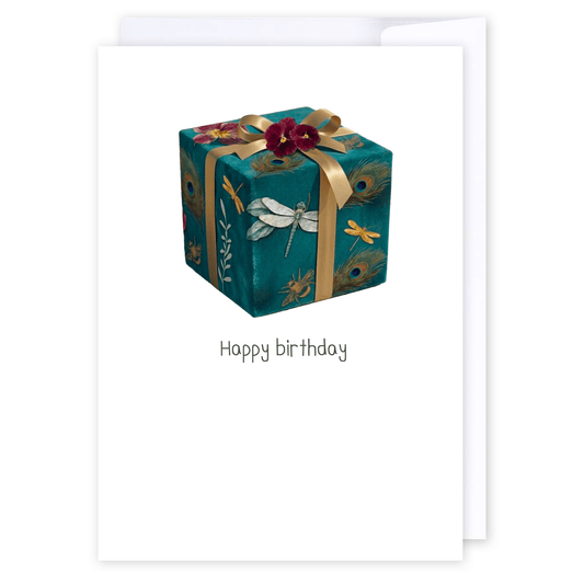Happy birthday dragonfly present: NZ Made Greeting Card, Appreciation, Best sellers, Thank you by iCandy Publishing