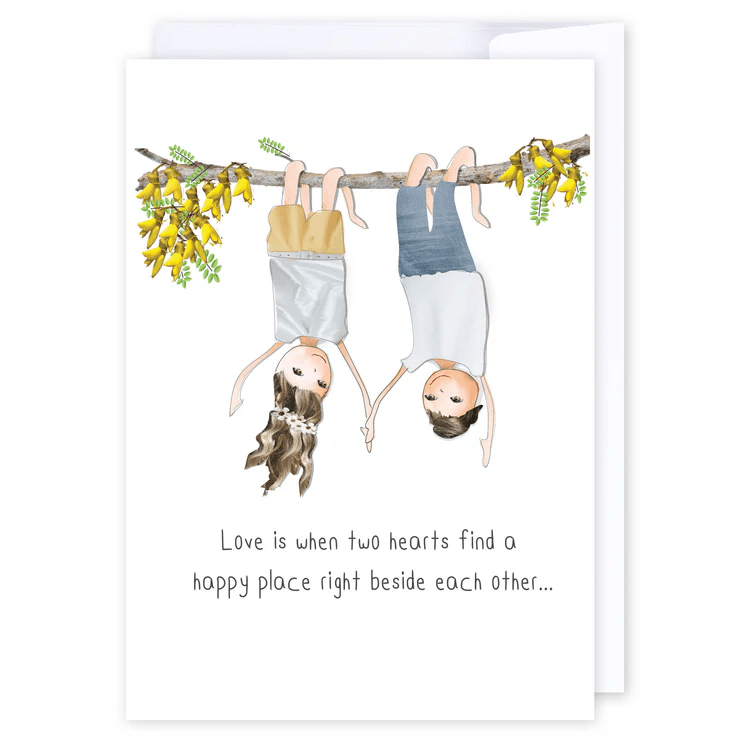 Happy place: NZ Made Greeting Card, Love, New, Wedding by iCandy Publishing