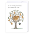 Kiwi in a pear tree: NZ Made Greeting Card, Christmas, Jandal & Ink, New by iCandy Publishing