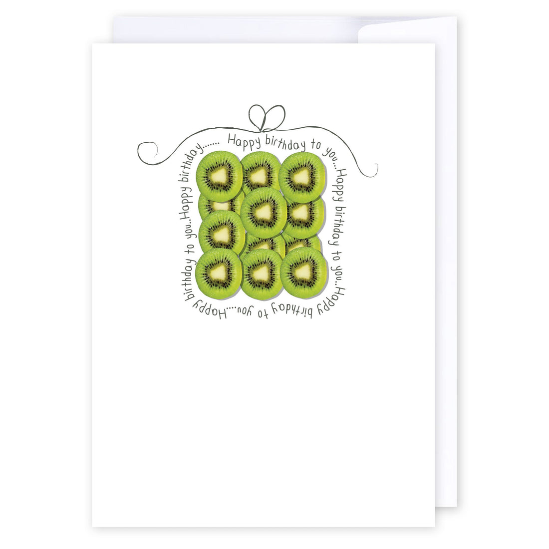 Kiwifruit Birthday Gift: NZ Made Greeting Card, Birthday, Jandal &amp; Ink, Kiwiana by iCandy Publishing