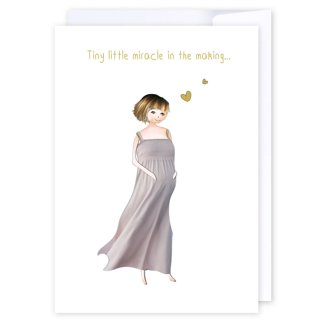 Little Miracle: NZ Made Greeting Card, Baby, Lisa&