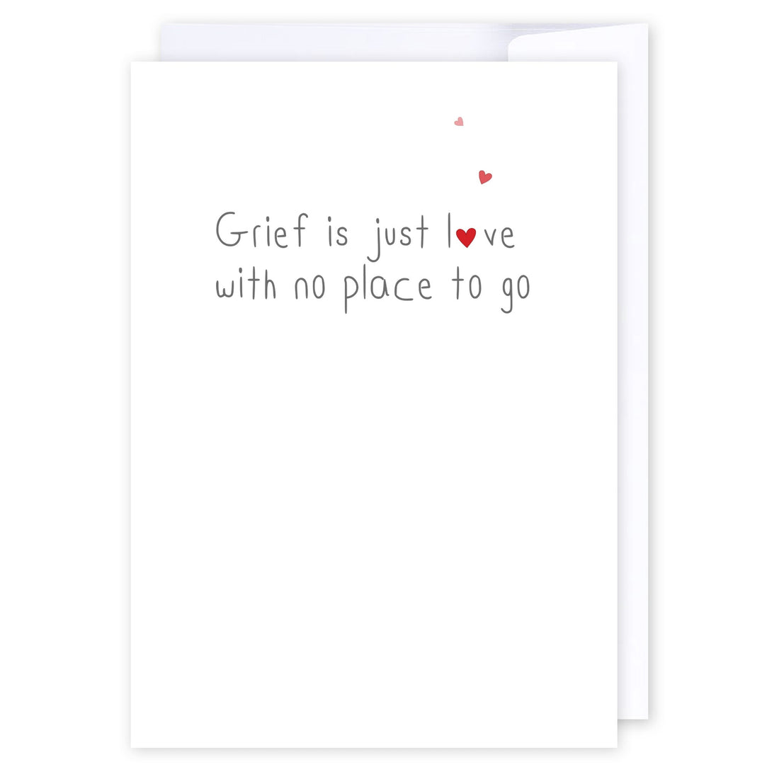 Love with no place to go: NZ Made Greeting Card, Sympathy, , by iCandy Publishing