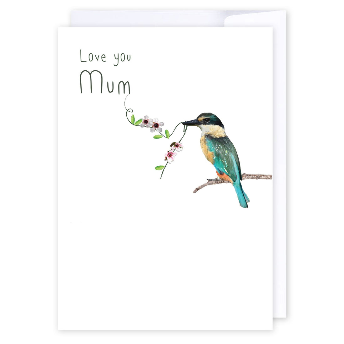 Love you Mum: NZ Made Greeting Card, Birthday, Kiwiana, Mums by iCandy Publishing