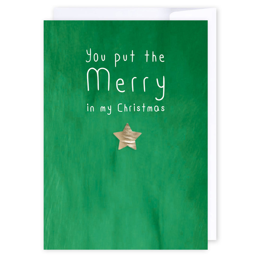 Merry in My Christmas: NZ Made Greeting Card, Christmas, , by iCandy Publishing