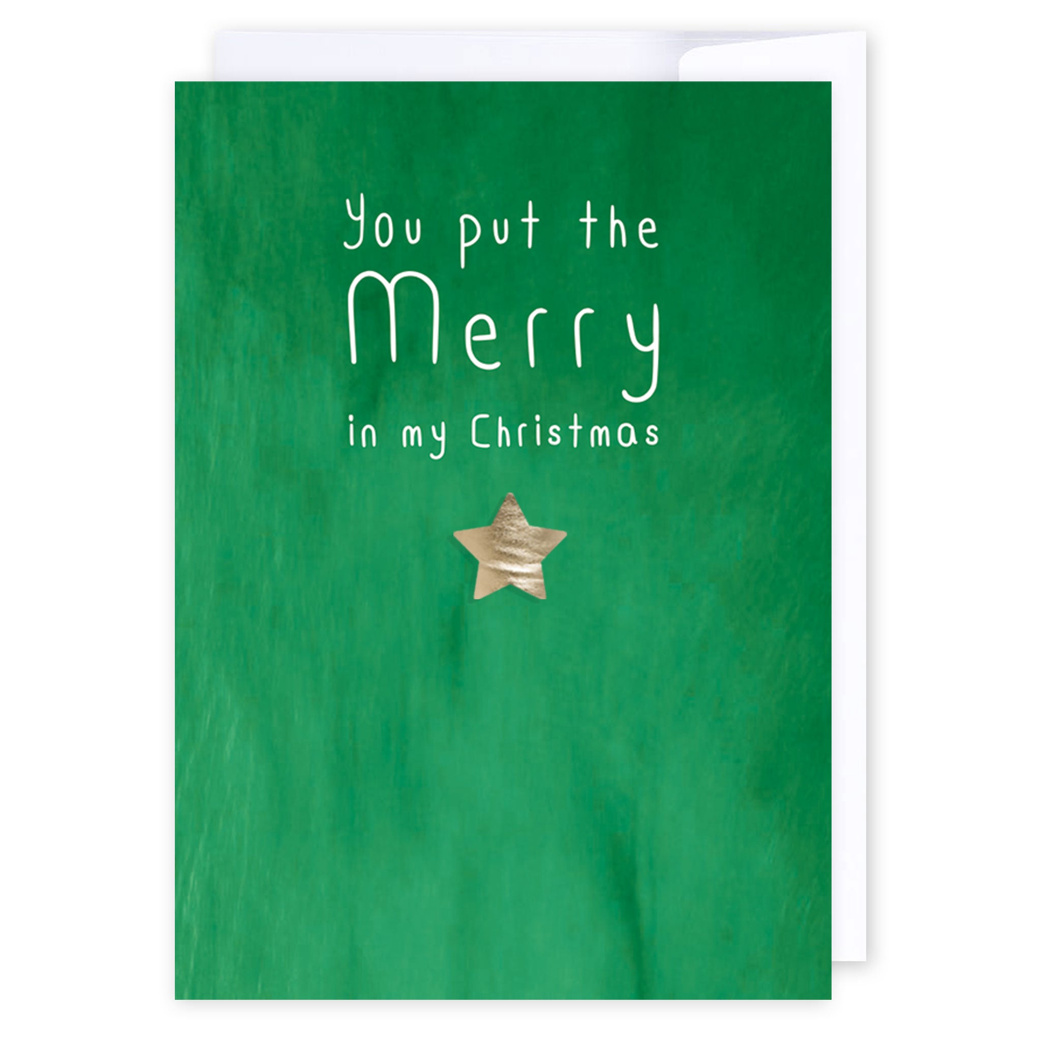 Merry in My Christmas: NZ Made Greeting Card, Christmas, , by iCandy Publishing