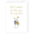 Mr and Mrs: NZ Made Greeting Card, Lisa&