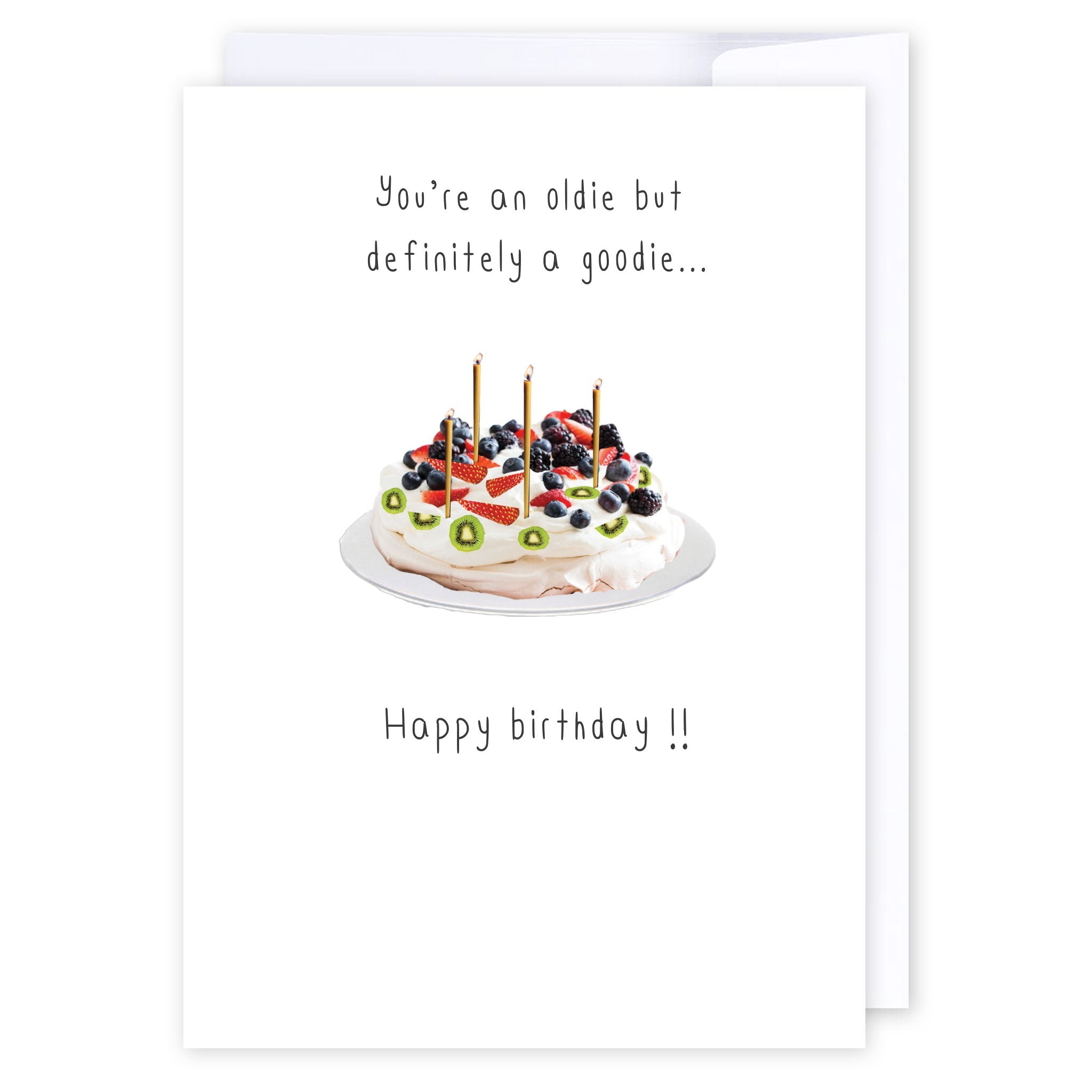 Oldie but a goodie: NZ Made Greeting Card, Best sellers, Birthday, Jandal &amp; Ink by iCandy Publishing