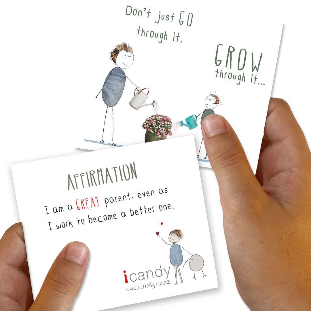Positivity Pack - Positivity For Parents: NZ Made Greeting Card, , , by iCandy Publishing