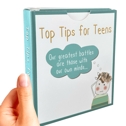 Positivity Pack - Top Tips For Teens: NZ Made Greeting Card, , , by iCandy Publishing