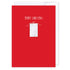 Red & White Christmas Gift: NZ Made Greeting Card, Christmas, , by iCandy Publishing