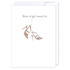 Shine bright beautiful: NZ Made Greeting Card, Anniversary, Birthday, Lisa&