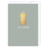 Simple Birthday dark green: NZ Made Greeting Card, Birthday, , by iCandy Publishing