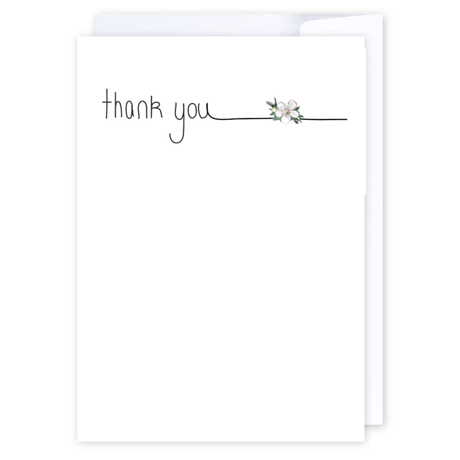 Thank you line: NZ Made Greeting Card, Appreciation, , by iCandy Publishing