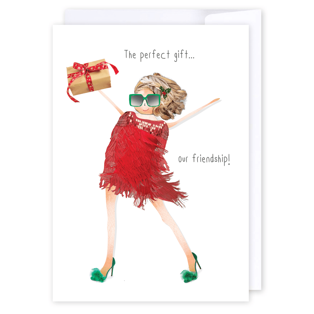 The Perfect Gift: NZ Made Greeting Card, Christmas, Hilda &amp; Co., Kiwiana by iCandy Publishing
