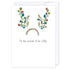 Tis The Season Antlers: NZ Made Greeting Card, Christmas, Kiwiana, by iCandy Publishing