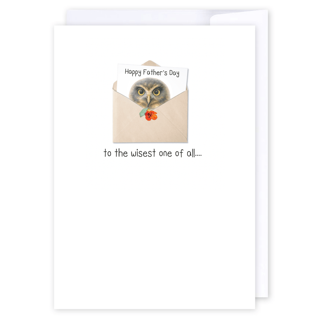 To the wisest one of all: NZ Made Greeting Card, Dads, Father&