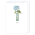 XOX Hydrangea: NZ Made Greeting Card, Anniversary, Birthday, Lisa&